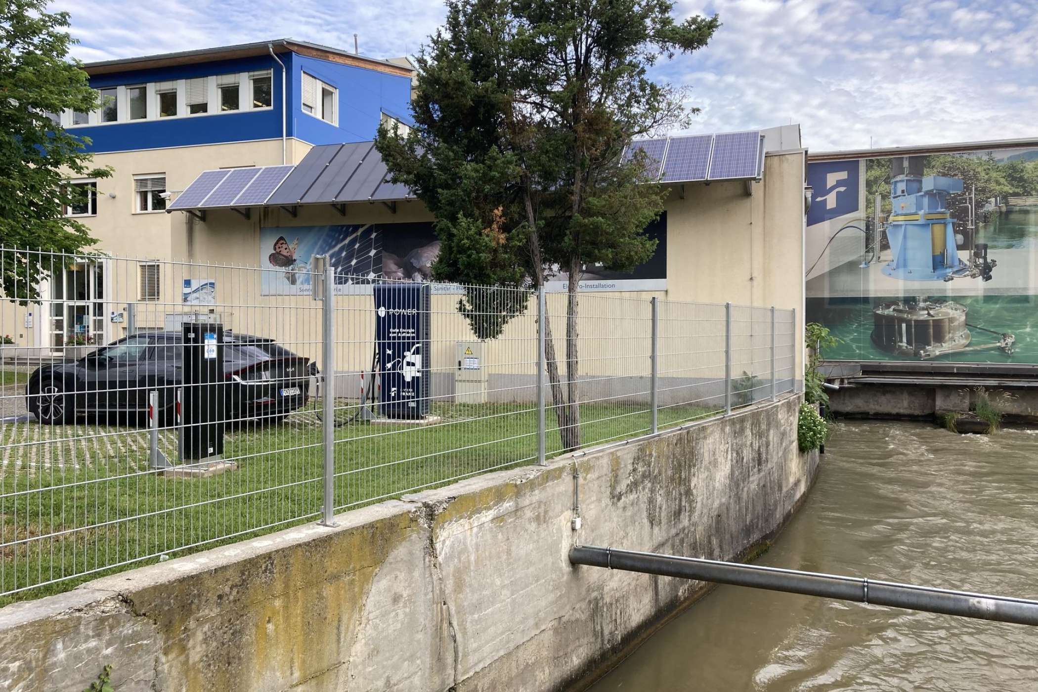 Stattdessen geladen bei EVU-Lugitsch, Ökostrom aus Solar und Wasserkraft.| Foto: T. Kanzler