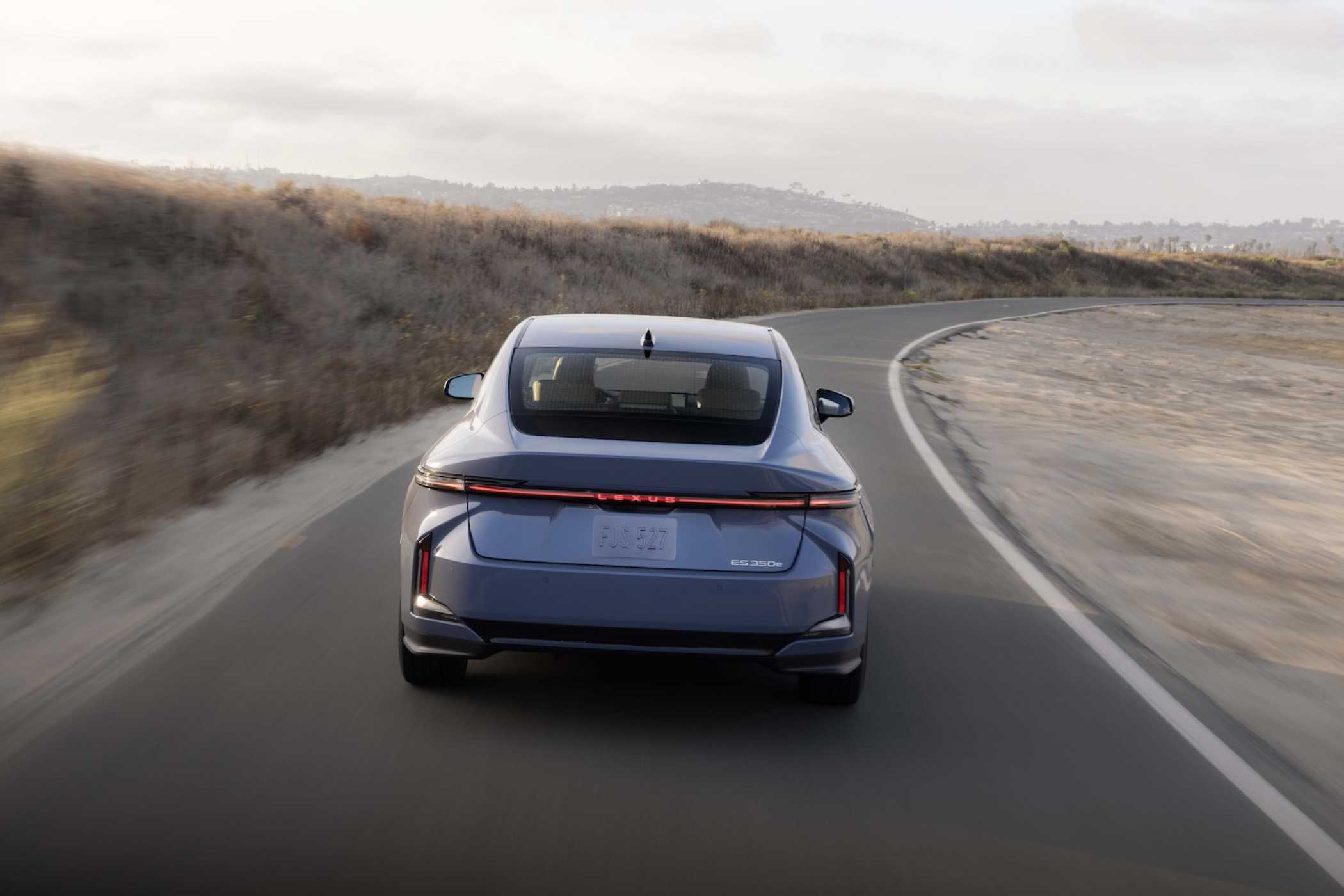 Auch der Rücken kann optisch entzücken. | Foto: Lexus