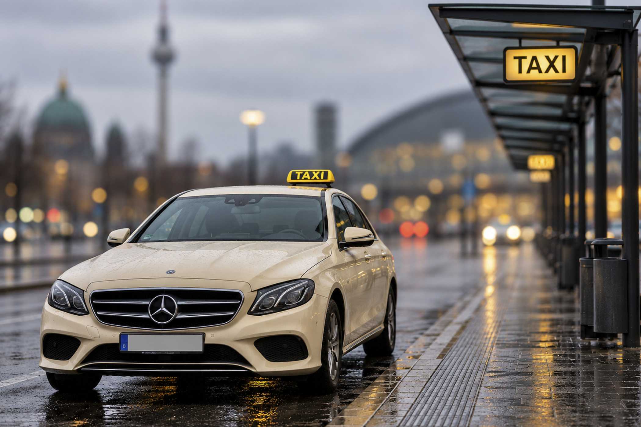 Platz 2: Taxi-Unternehmen in der Krise: Warum immer mehr Betriebe aufgeben » https://www.taxi-heute.de/node/32225 | Die Kosten, einen Taxi-Betrieb zu führen, steigen schneller als die Taxi - Tarife. Immer mehr Taxi-Unternehmer geben daher auf. | Foto: taxi heute Redaktion/KI