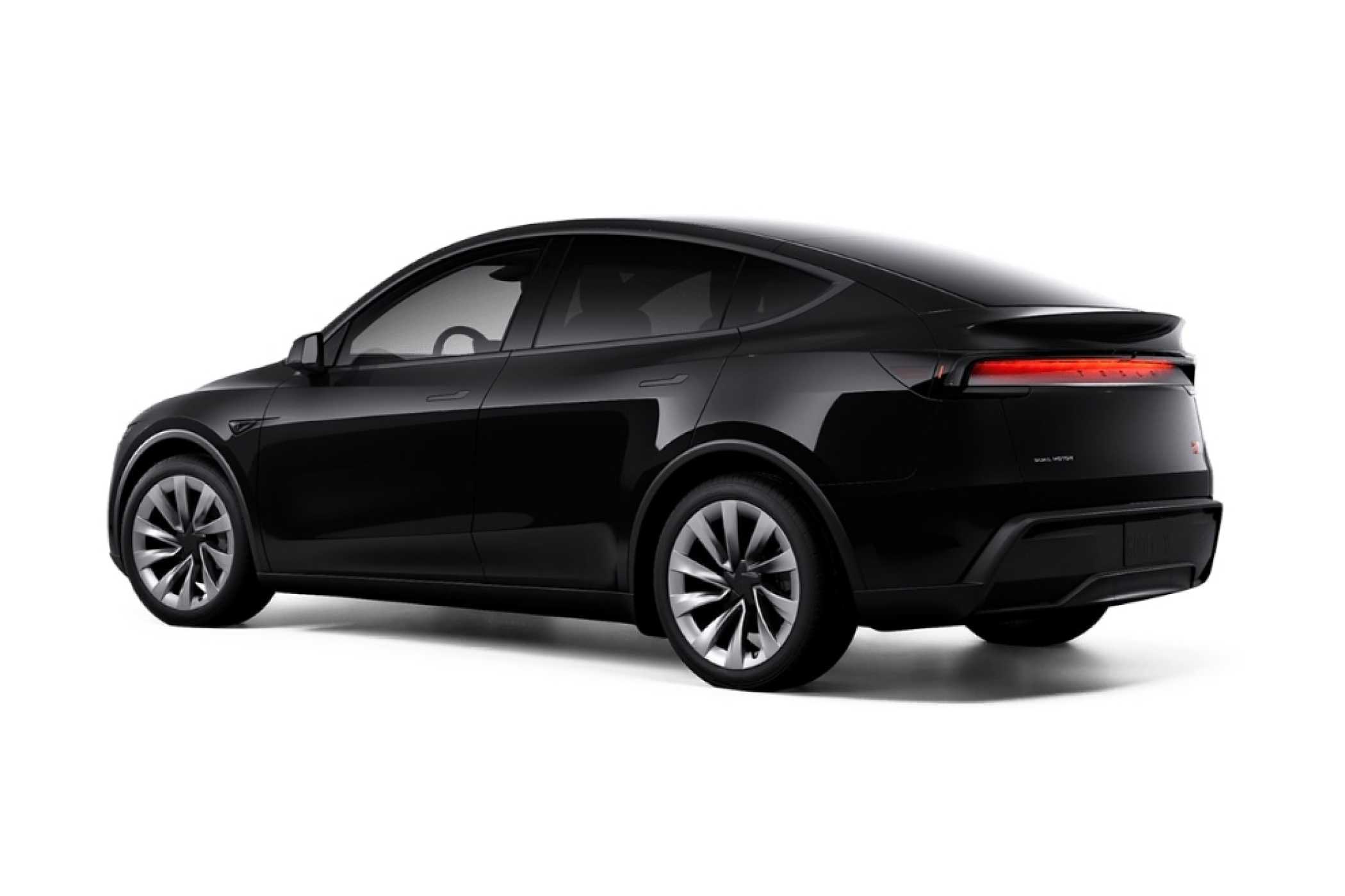Irgendwie typisch USA: Die breite Lichtleiste am Heck. | Foto: Tesla