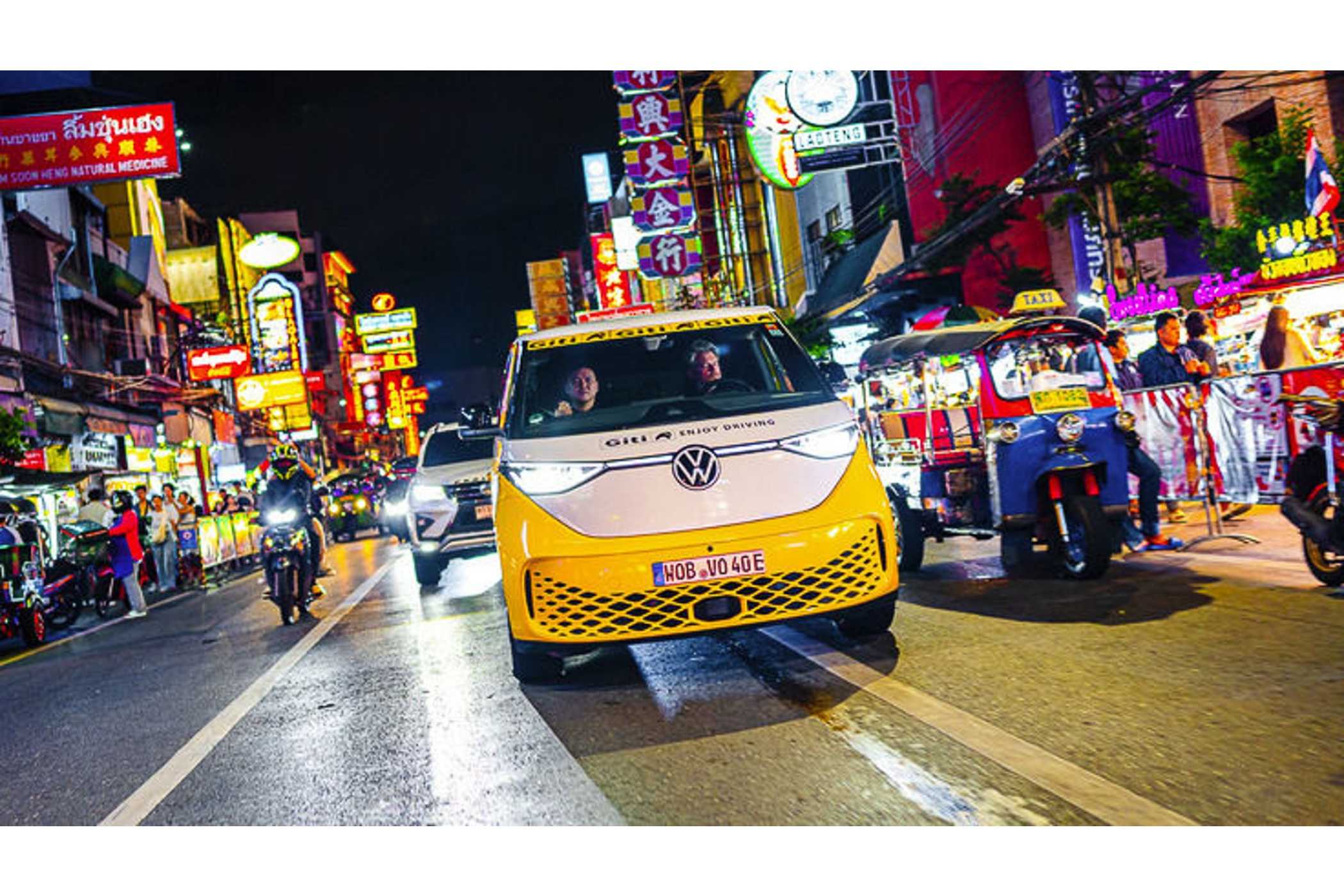 ID. Buzz World Tour in Thailand.| Foto: VW