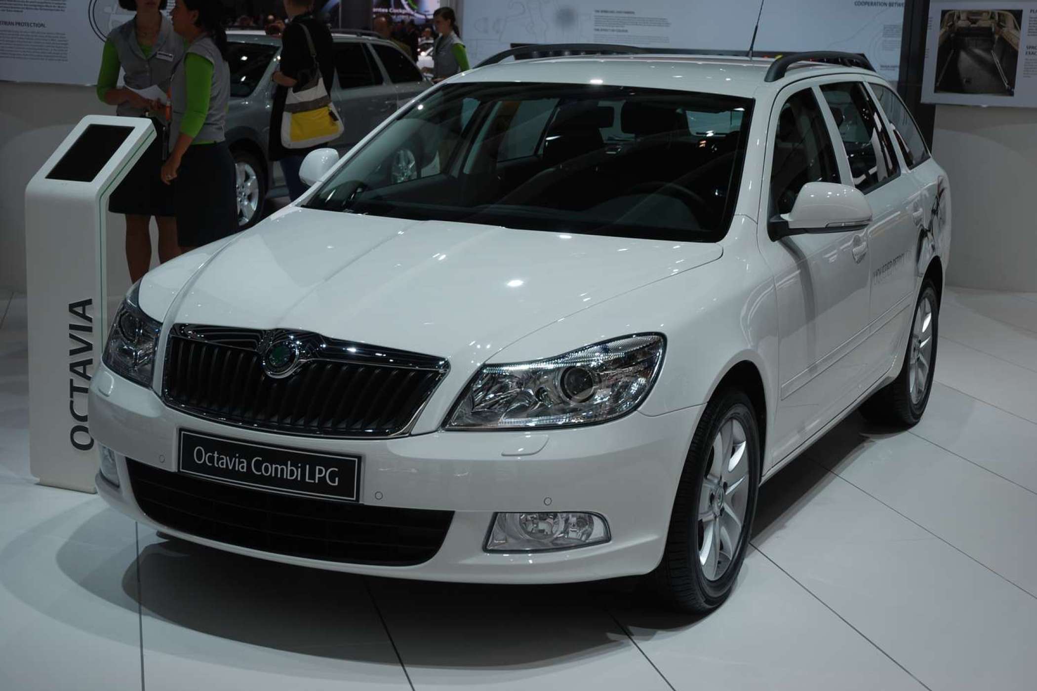 Premiere Nr. 2 in Frankfurt war die Autogas-Version des Octavia. | jh