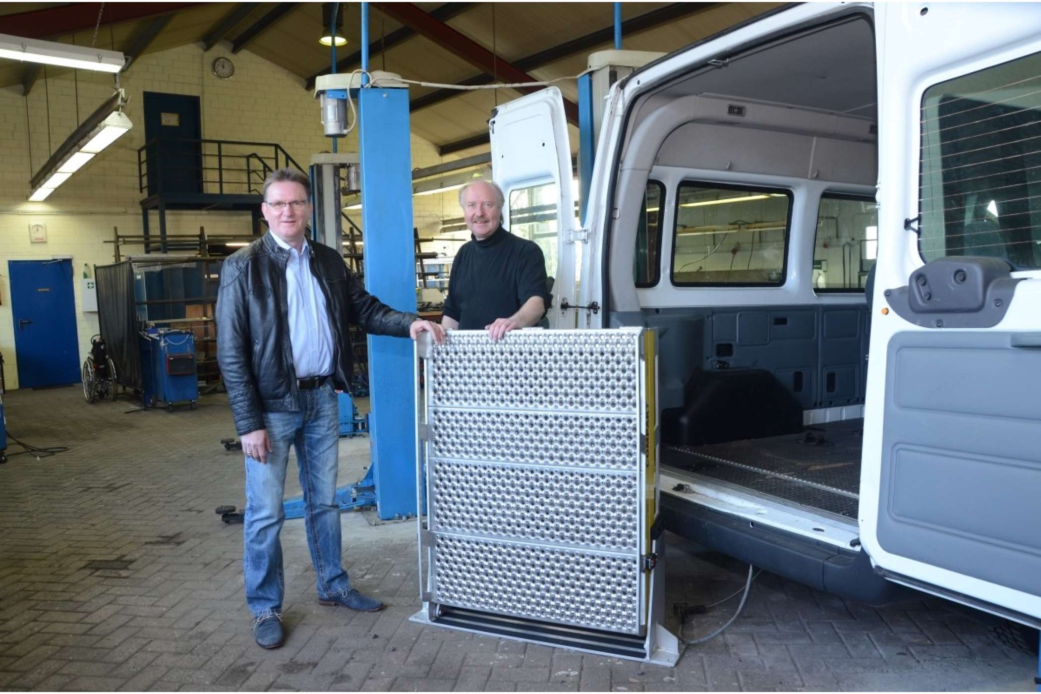 Jürgen Trummer hat zuletzt die Hamburger Filiale des Umrüsters Jelschen geleitet. Andreas Prause war zuvor bei Behinderten-Automobile Oldenburg (BAO) tätig. Dieses Unternehmen bestand bis September 2015. | Foto: Dietmar Fund