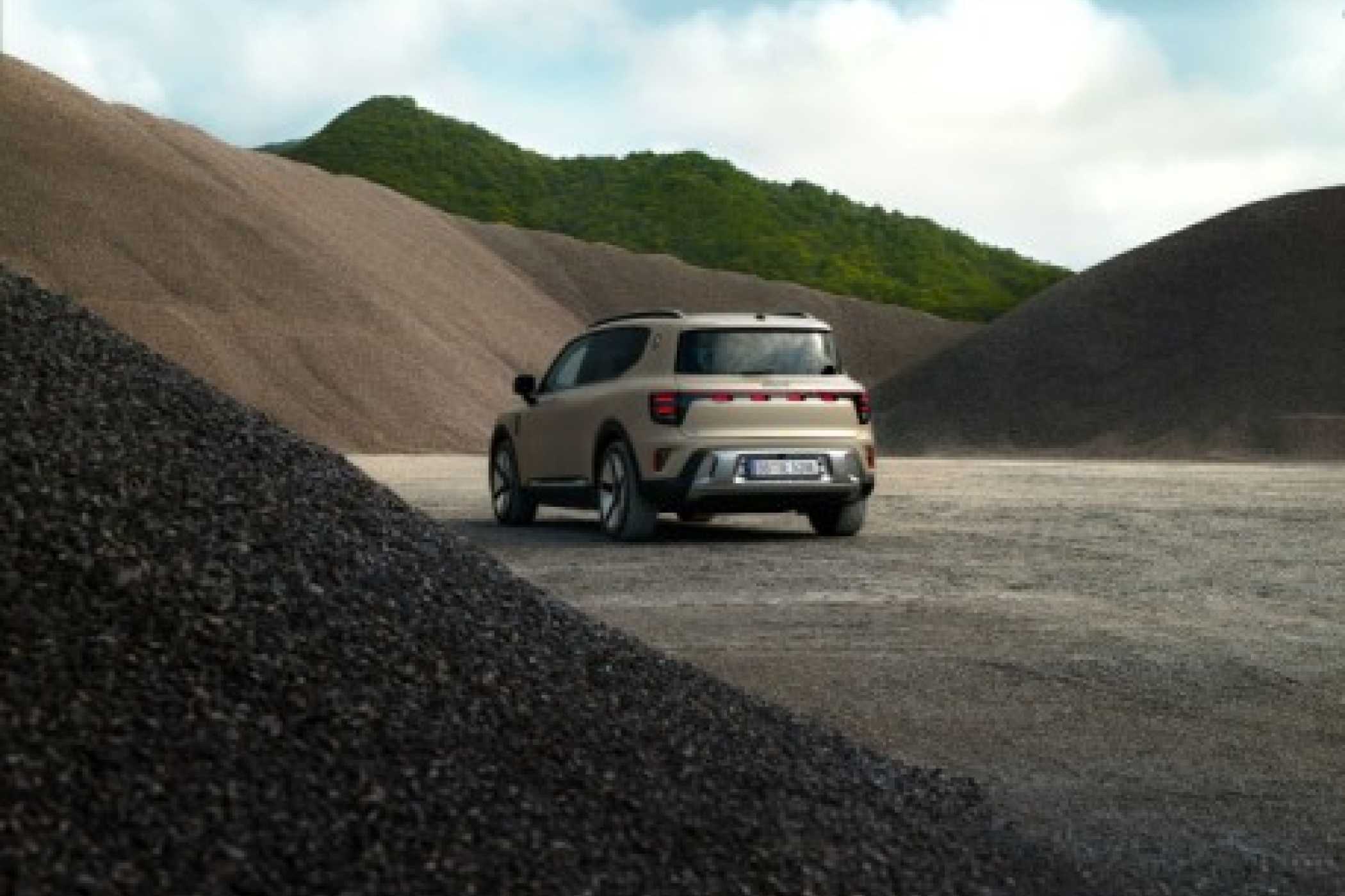 Auch die Heckpartie ist wuchtig und erinnert an Jeep. (Foto: Smart)