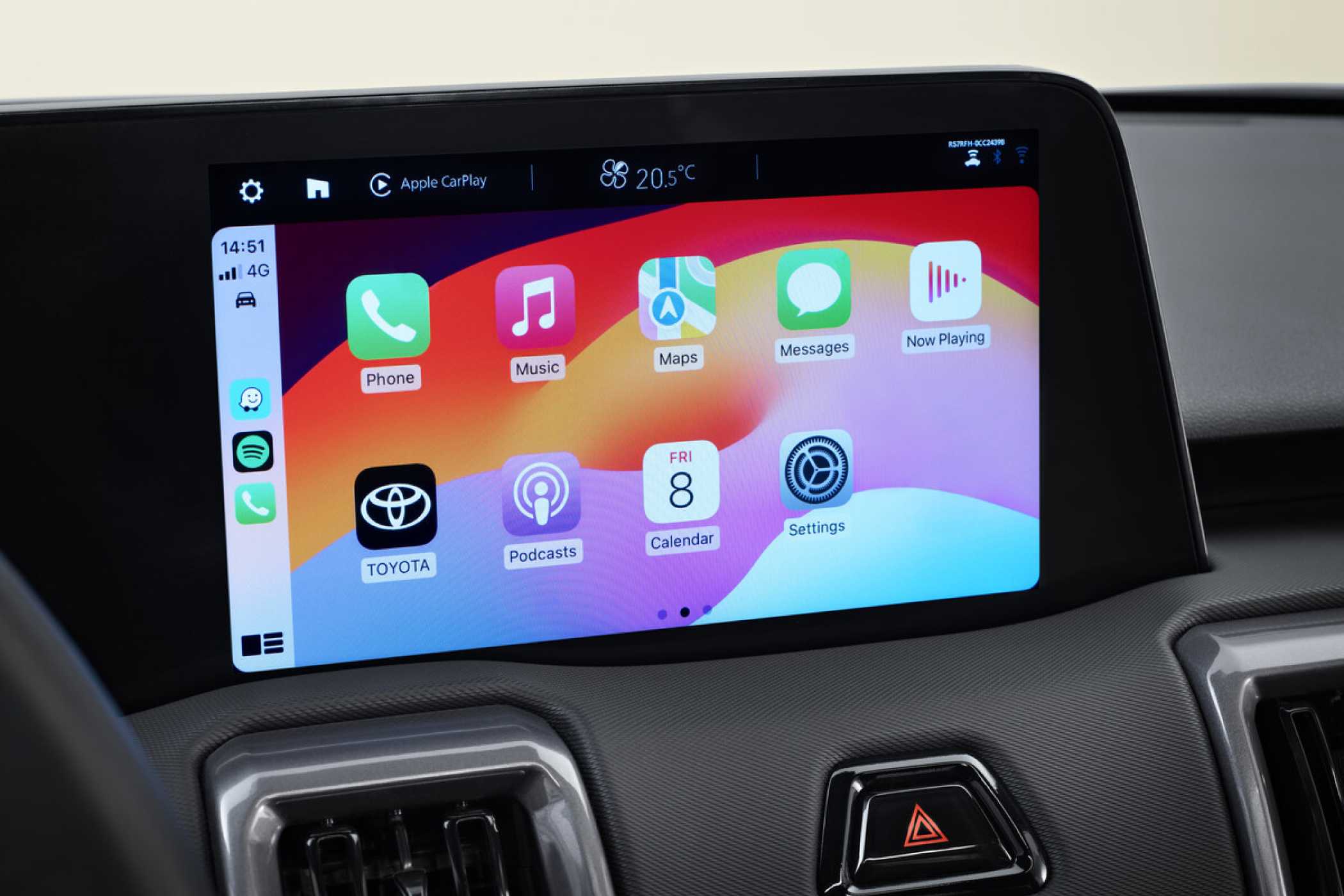 Akıllı telefon entegrasyonu kendiliğinden anlaşılır. | Fotoğraf: Toyota