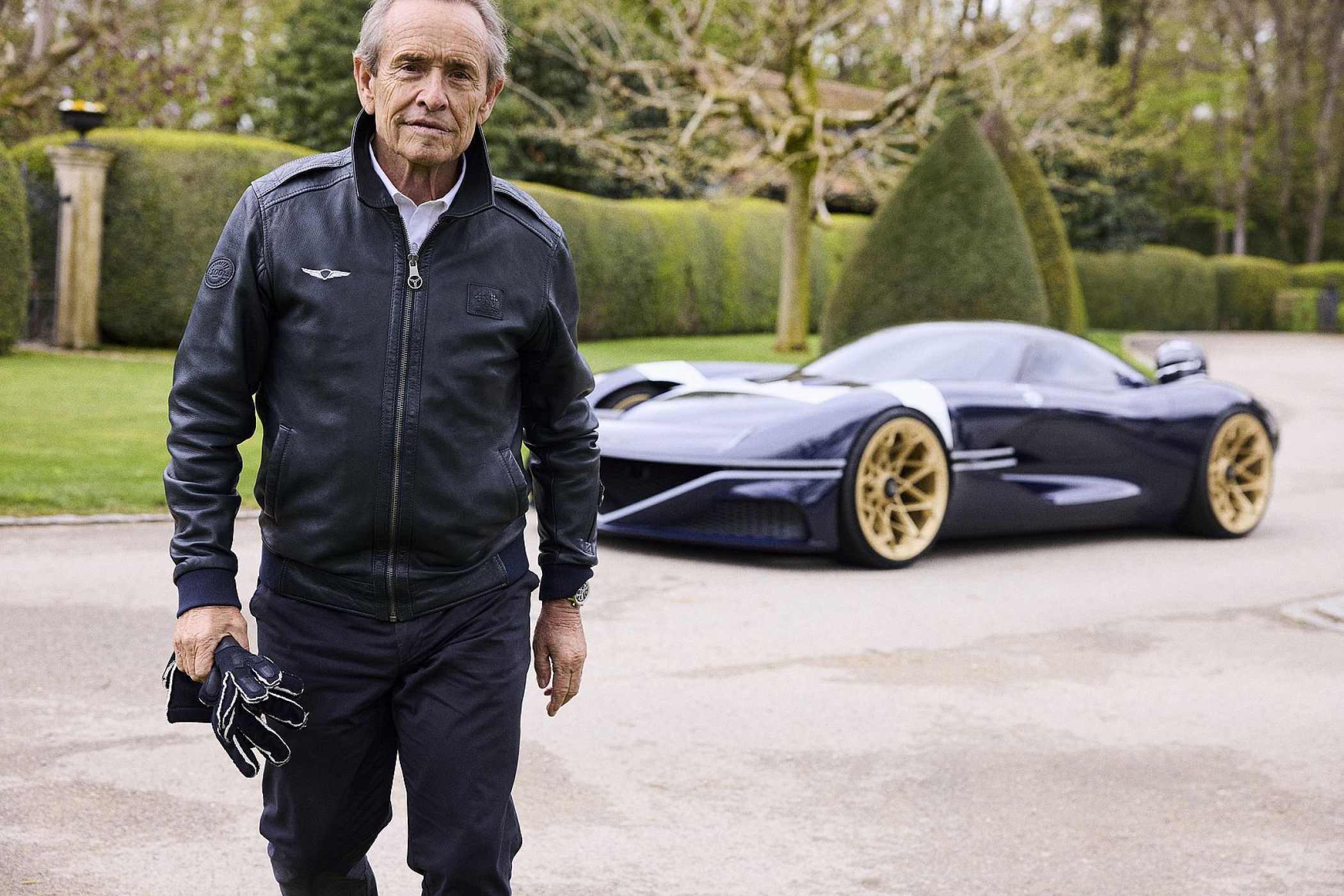 Mit einem eigenen Konzeptmodell würdigt Genesis die Karriere von Rennfahrerlegende und Genesis Markenbotschafter Jacky Ickx.| Foto: Genesis