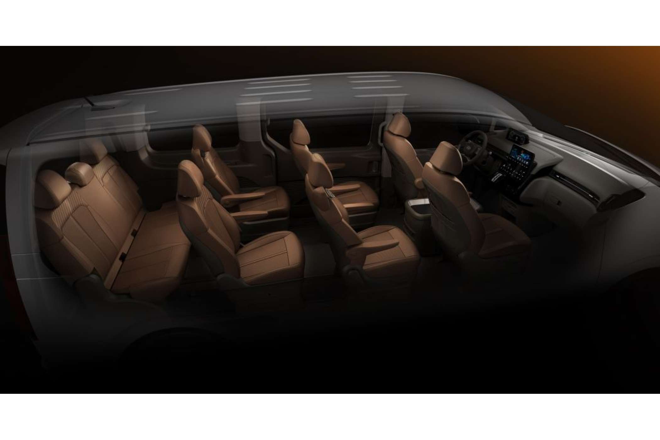 Die Raumausnutzung des One-Box-Vans soll auf hohem Niveau liegen und ihn für Mensch- wie Materialbeförderung prädestinieren. | Foto: Hyundai