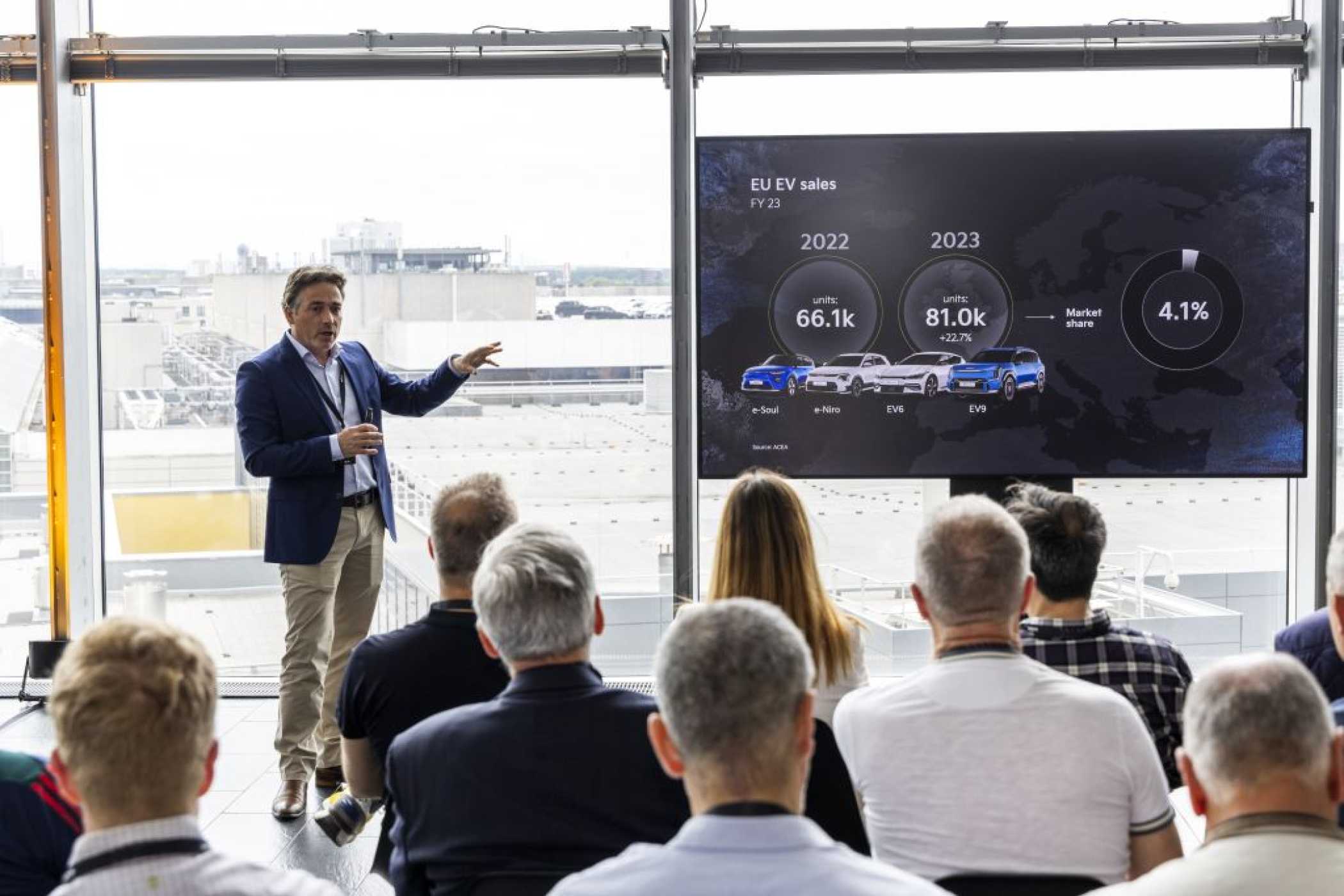Große Pläne: Auf Basis des Erfolgs bei den BEV-Pkw will Kia mit Sjörd Knipping aufbauen und bei den LCV reüssieeren. | Foto: Kia