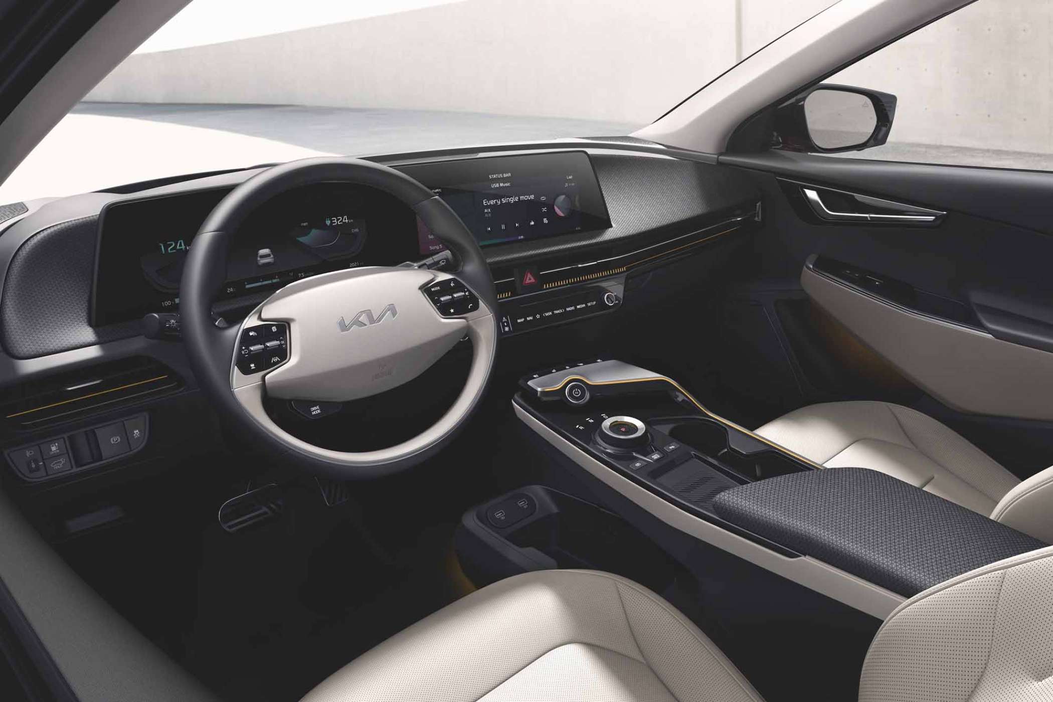 Neu gestaltetes Interieur mit Tastern für die Klimatisierung. | Foto: Kia