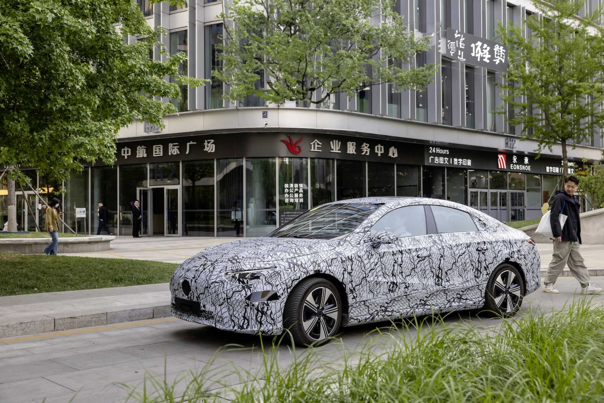 Erstes neues Modell dürfte der neue CLA ab 2025 sein. (Foto: S. Grundhoff/Pressinform)