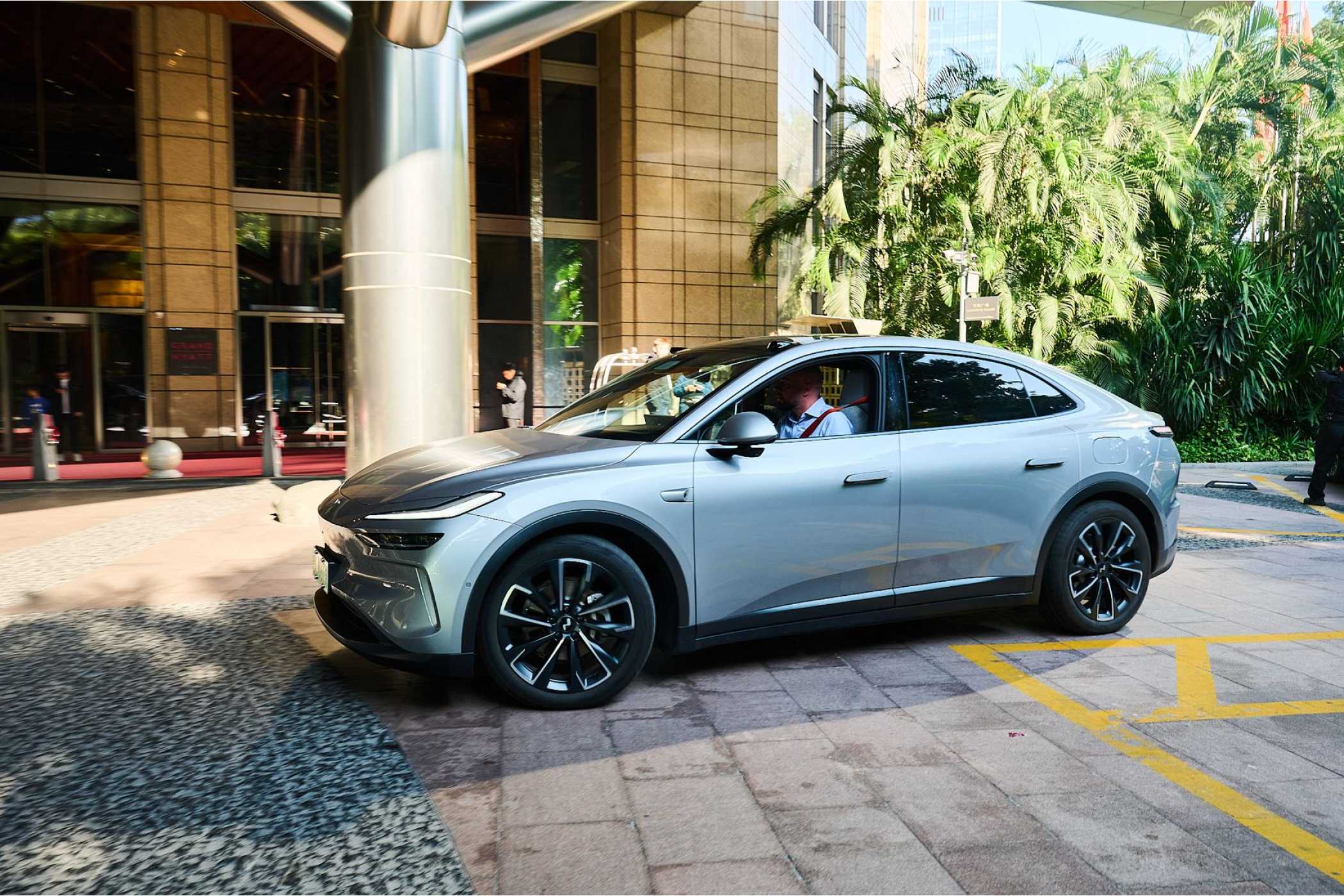 Bei unserer Testfahrt kamen wir auf einen Verbrauch von 17,9 kWh/100 km. (Foto: Onvo)