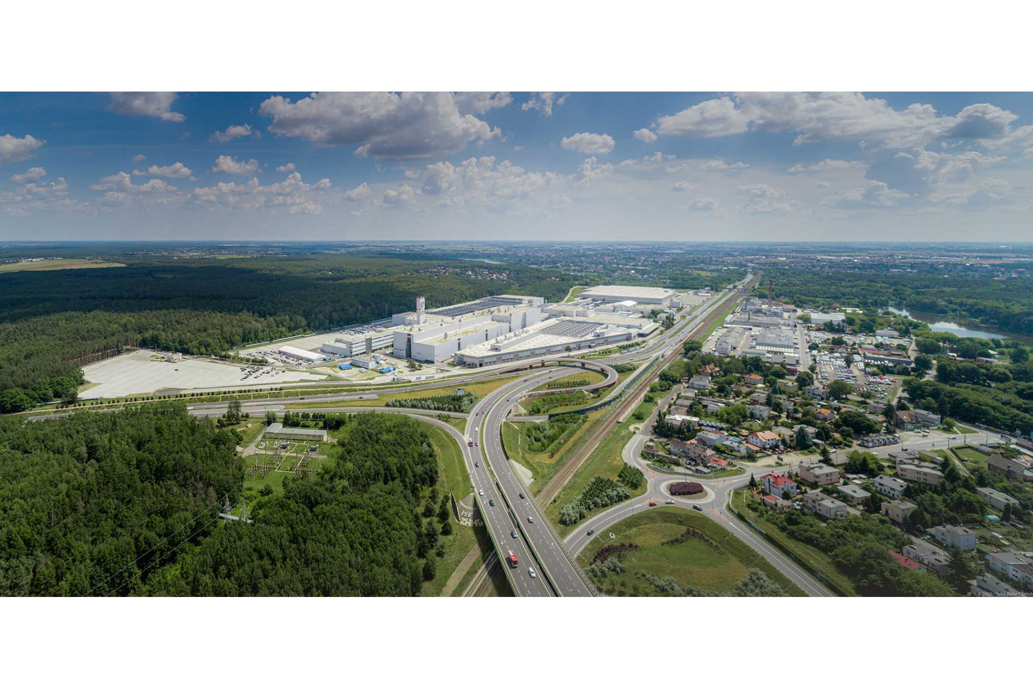 Heimat des Caddy: das Werk von Volkswagen Poznań. (Foto: VWN)