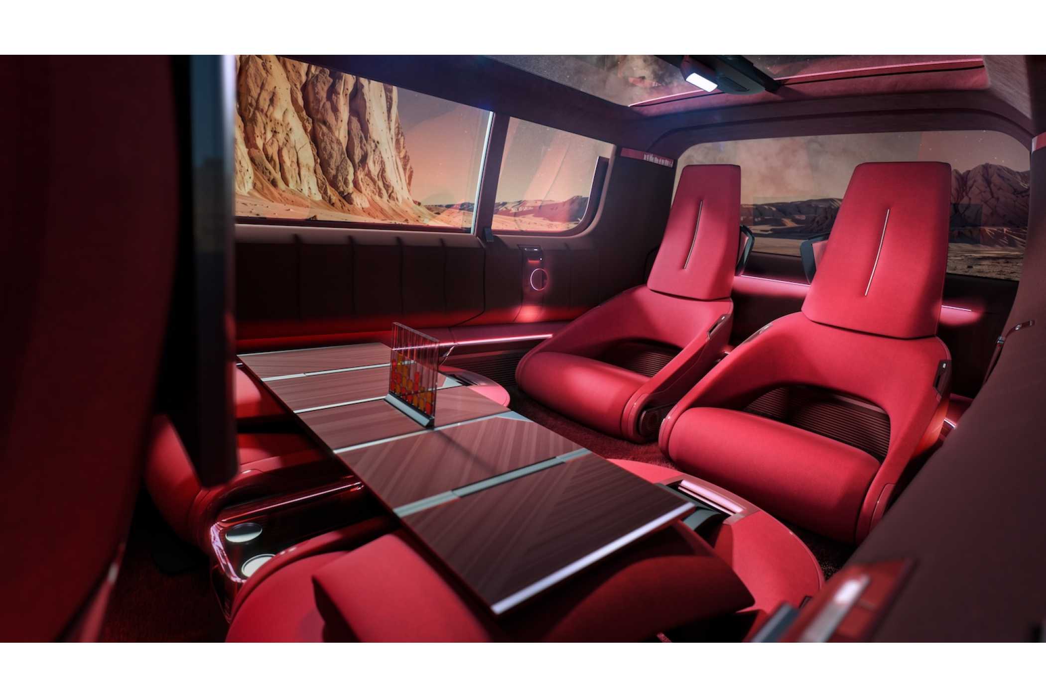 Klar kann man die Sitze drehen und ein Konferenzmobil draus machen. | Foto: Renault