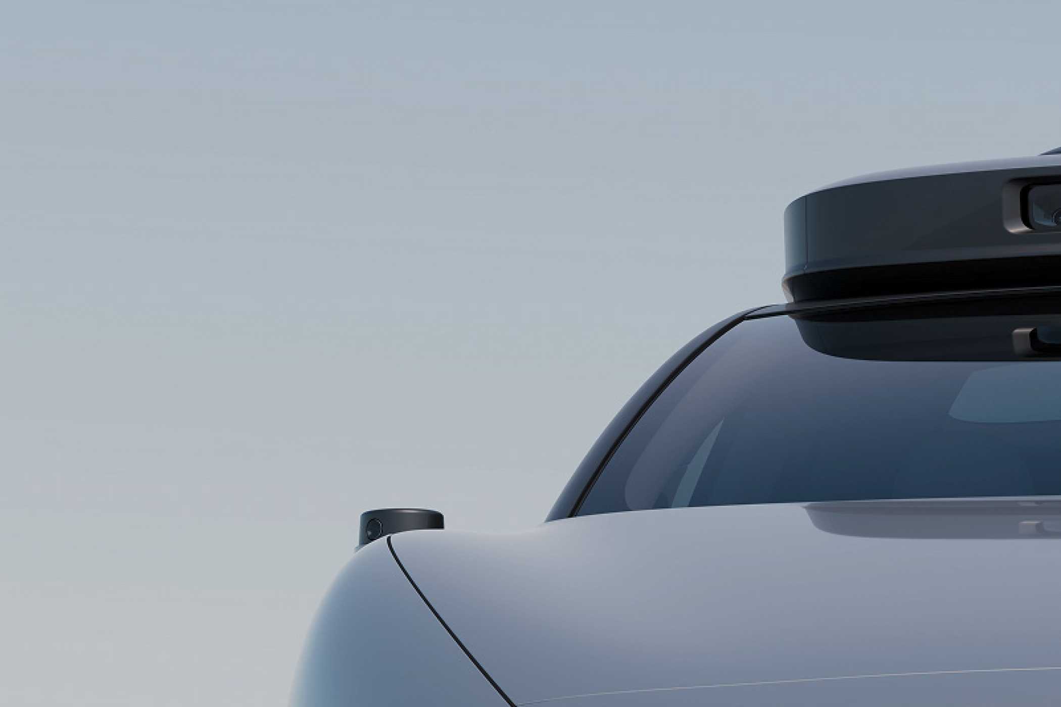 Das Fahrzeug ist kein Umgerüstetes Serienauto, es wurde als Robotaxi geplant.| Foto: Tensor