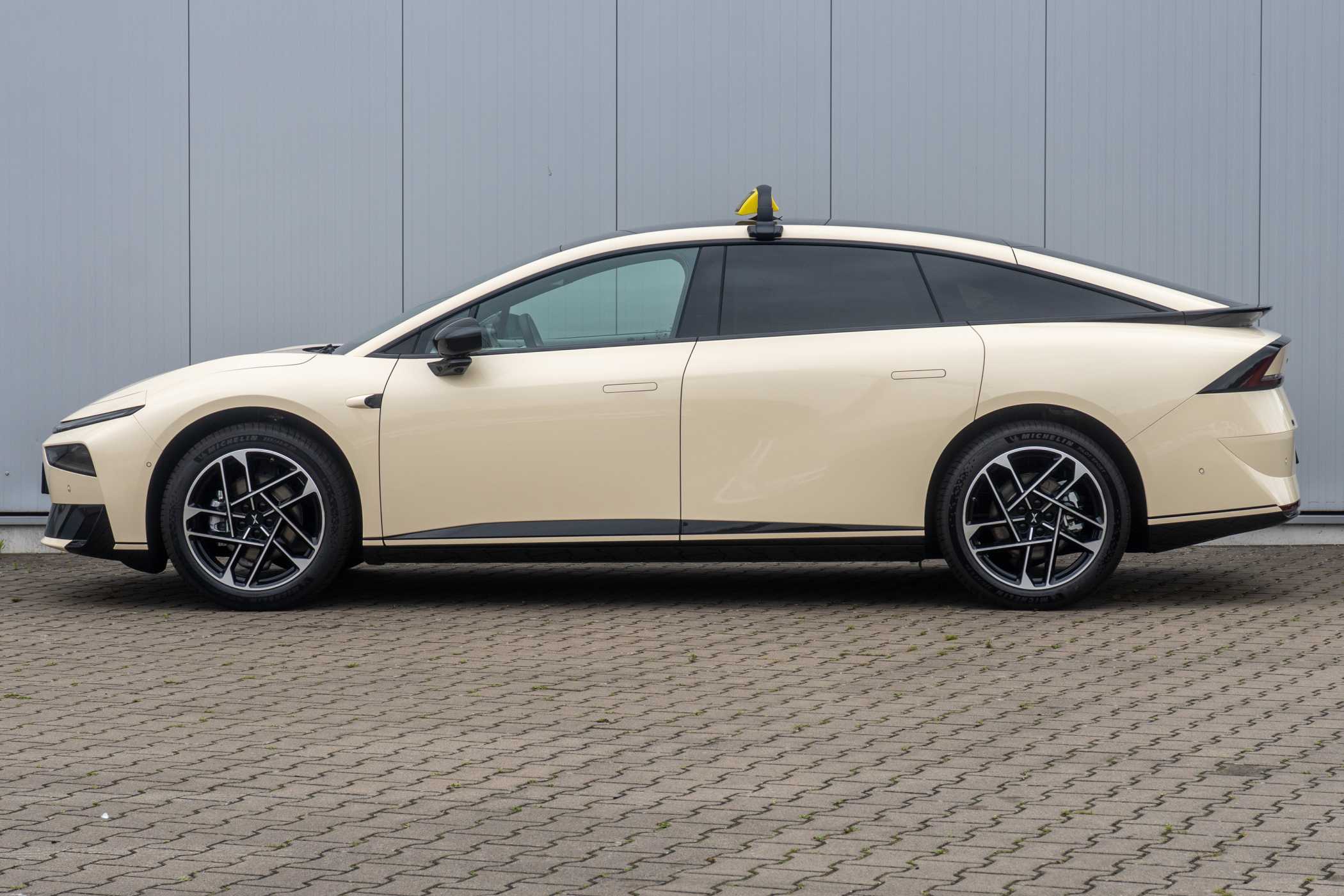 Der XPeng P7+ ist als Taxi nun bei Intax verfügbar.| Foto: Intax
