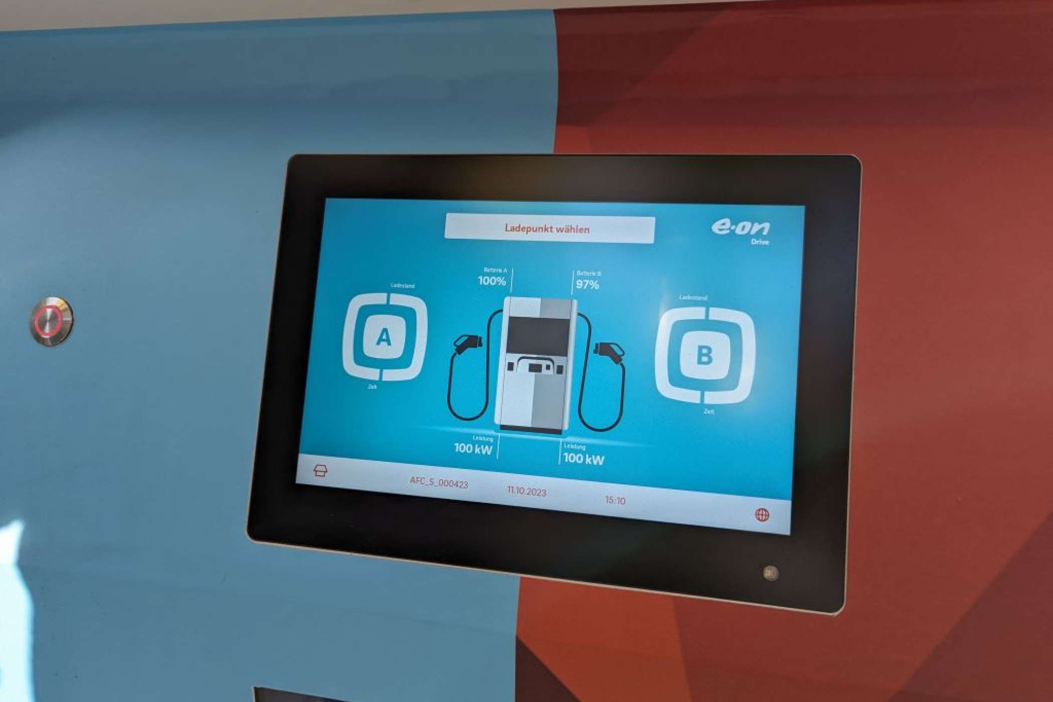 Das Touchdisplay ist simpel bedienbar und bietet klare Optik und Infos. | Foto: J. Reichel