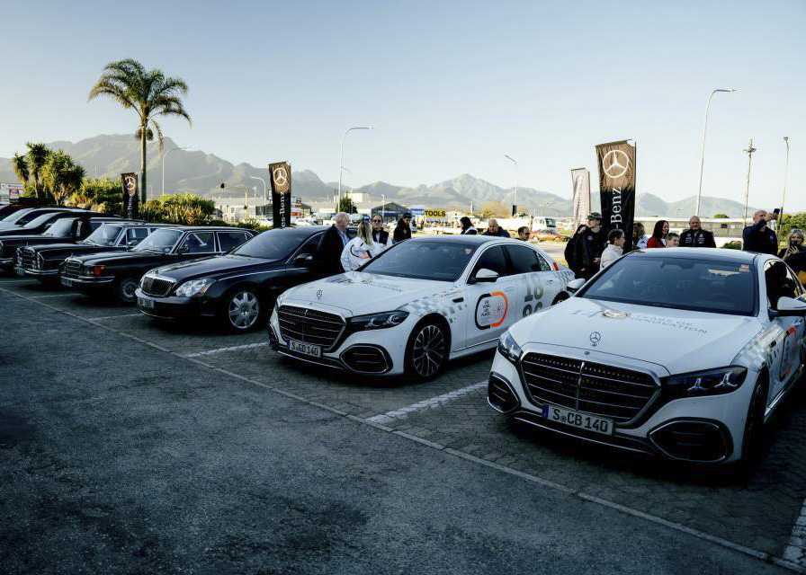 Die neue S-Klasse tourt durch Afrika – Impressionen entlang ihrer Route durch Südafrika, von Kapstadt über Franschhoek bis nach Colesberg.| Foto: Mercedes Benz