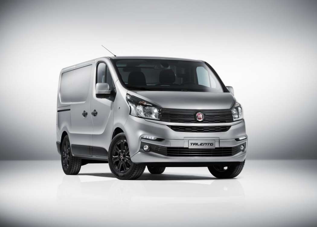 Der neue Fiat Talento ist unschwer als enger Verwandter des Renault Trafic zu erkennen. (Foto: Fiat Professional)