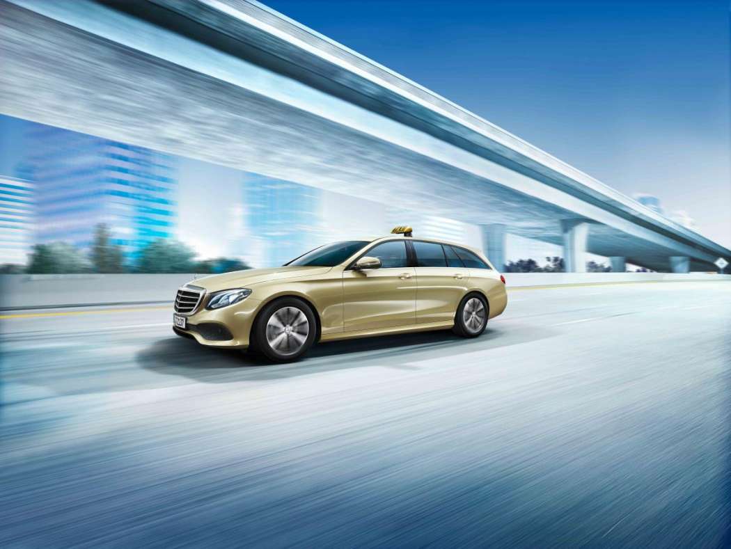 Das T-Modell kann nun auch als E 200d-Sondermodell „Das Taxi“ bestellt werden. (Foto: Daimler AG)