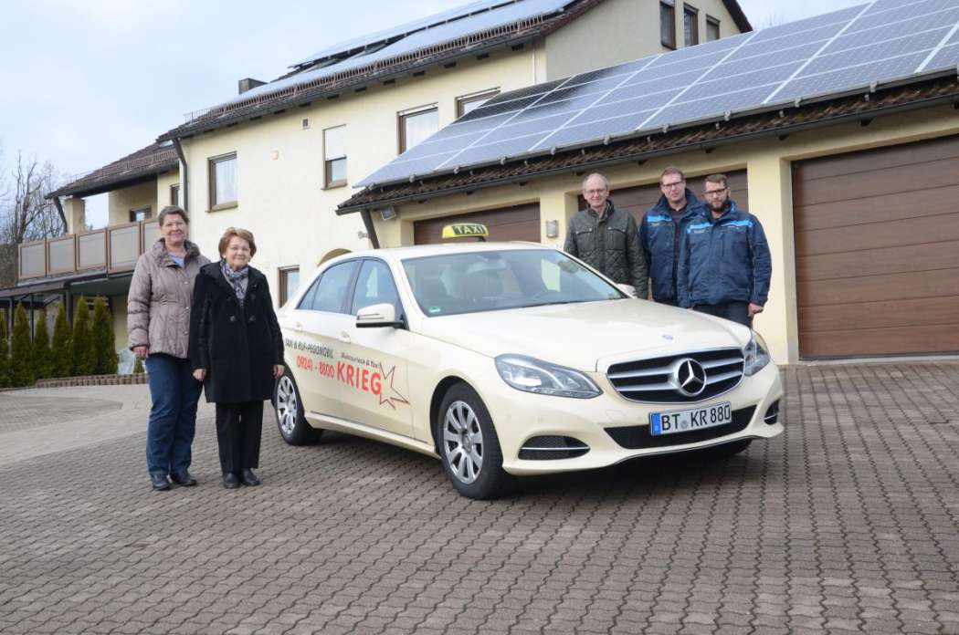 Die Familie Krieg aus Pegnitz ist eines der Unternehmen, die jetzt im Flyer für den Bierquellenwanderweg für sich werben. (Foto: Dietmar Fund)