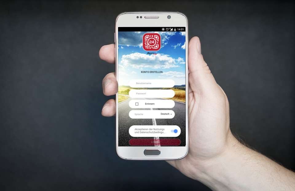 Das Bezahlen über die App Peasy24 soll für den Taxifahrer und den Fahrgast kostenlos sein. (Foto: Peasy24)