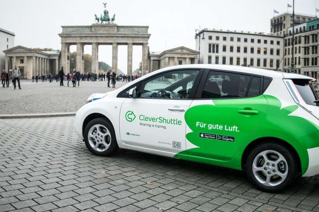 CleverShuttle ist unter anderem mit Elektroautos in Berlin unterwegs. (Foto: CleverShuttle)
