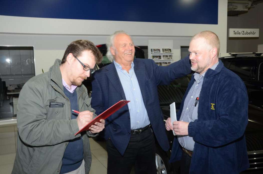 Markus Schmid (r.) hat für den Stammtisch am 3. Juli einen Referenten zum Thema Datenschutz eingeladen. (Foto: Dietmar Fund)