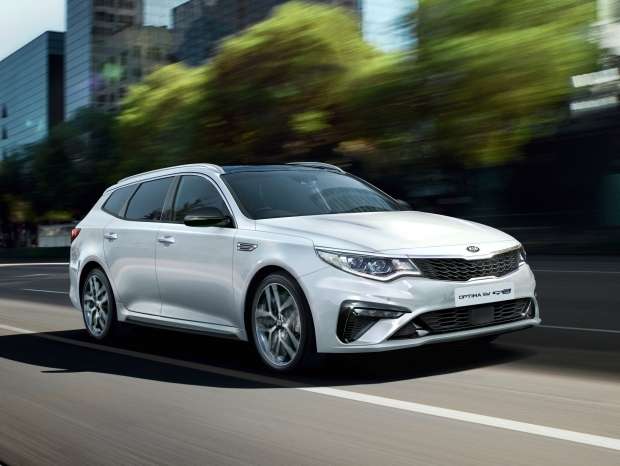 Der optisch kaum veränderte Kia Optima Sportswagon bekommt jetzt einen Dieselmotor mit 1,6 statt 1,7 Litern Hubraum. (Foto: Kia)