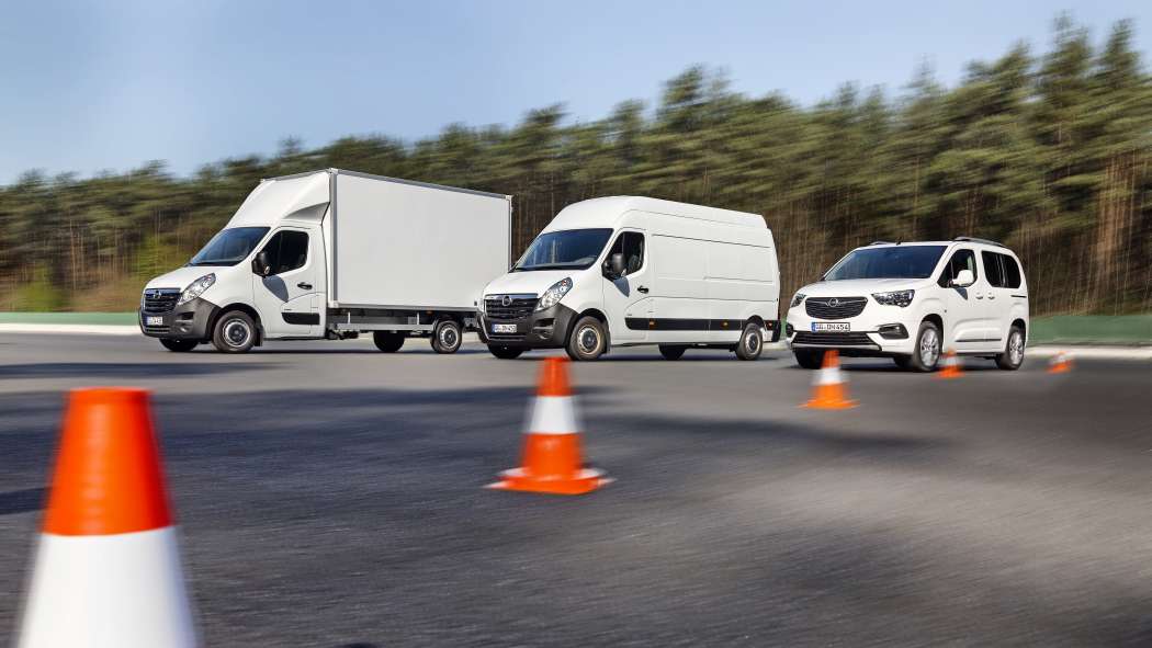In Dudenhofen führt Opel nun Trainings für leichte Nutzfahrzeuge vom Combo Life bis hin zum Movano durch. (Foto: Opel)