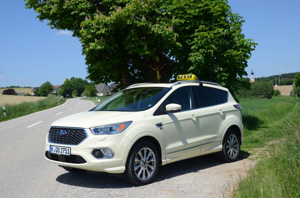 Ford möchte sich im SUV-Segment stärker aufstellen, wo der Kuga mit einem Taxi-Paket von INTAX erhältlich ist. (Foto: Dietmar Fund)