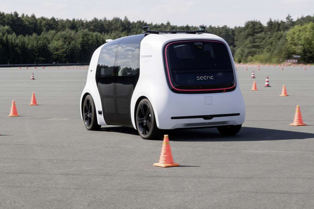 Solche Studien weisen den Weg zur Entwicklung der Robo-Taxis, die künftig unter der Obhut der Nutzfahrzeug-Abteilung entstehen. (Foto: Volkswagen)