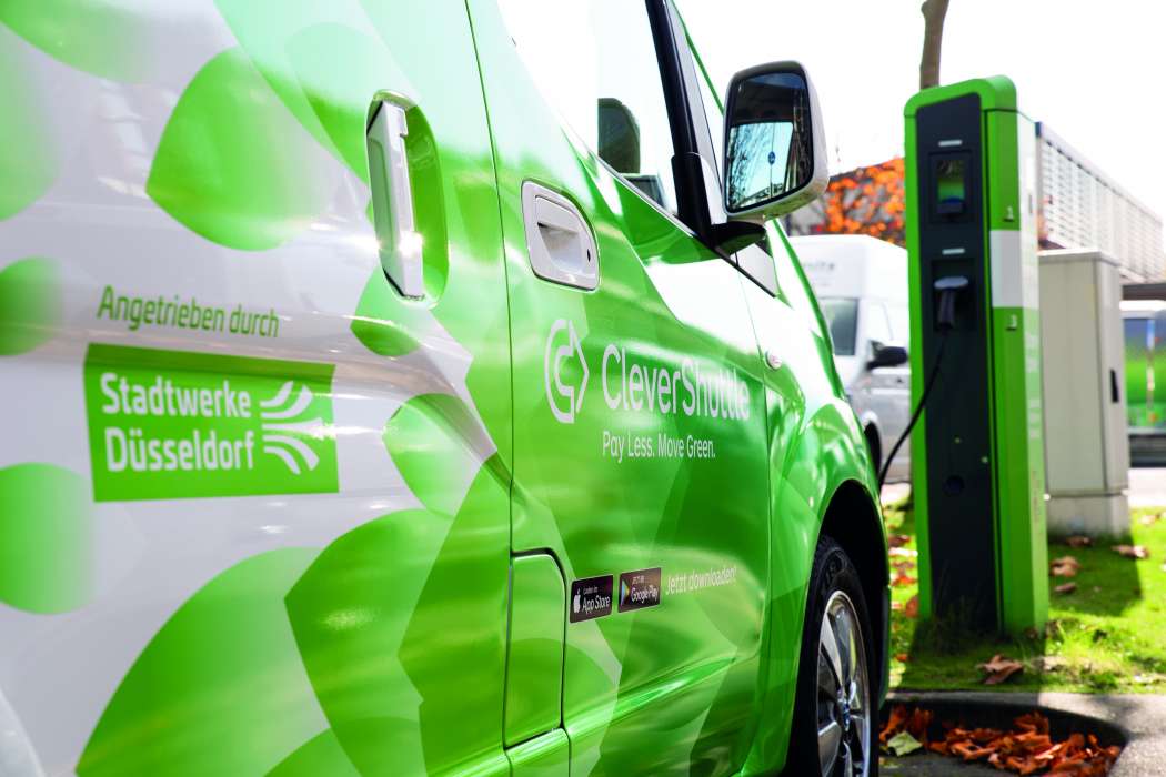 Der Nissan e-NV 200 Evalia scheint das wichtigste Elektrofahrzeug von CleverShuttle zu werden. (Foto: CleverShuttle)