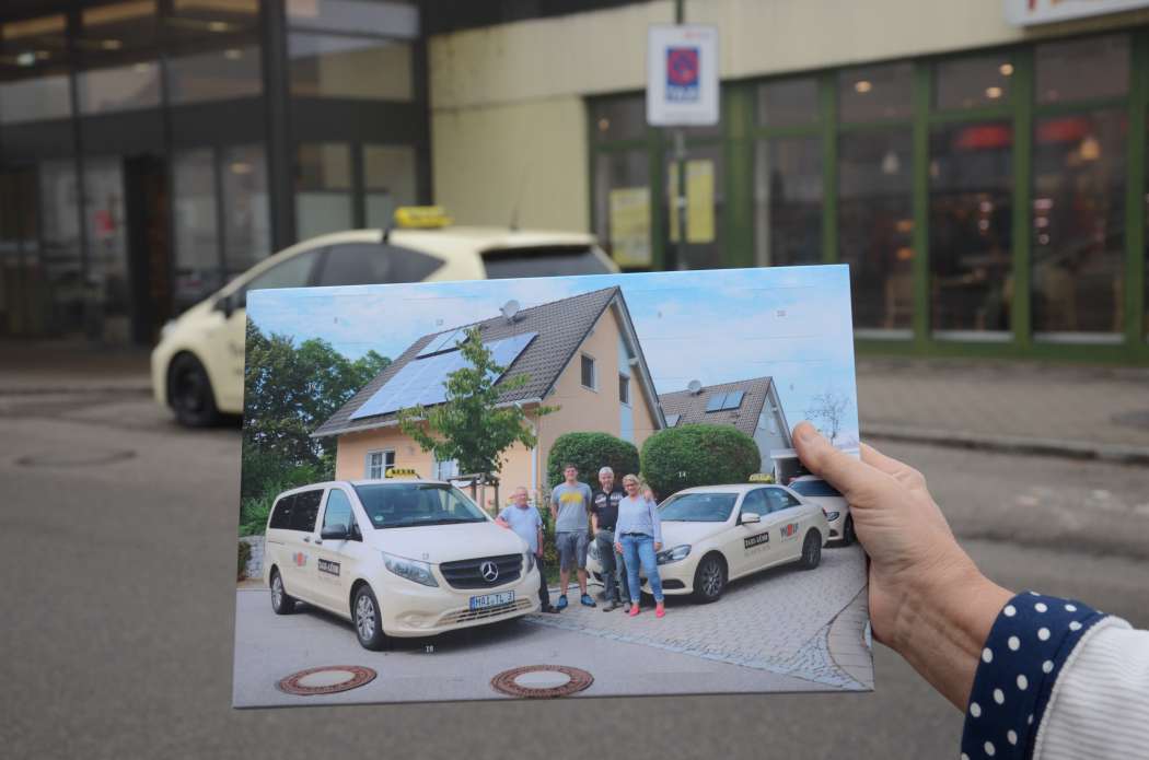 Vielleicht eine Geschenk-Idee für 2020: ein Adventskalender mit individuellem Taxi-Foto. (Foto: Dietmar Fund)