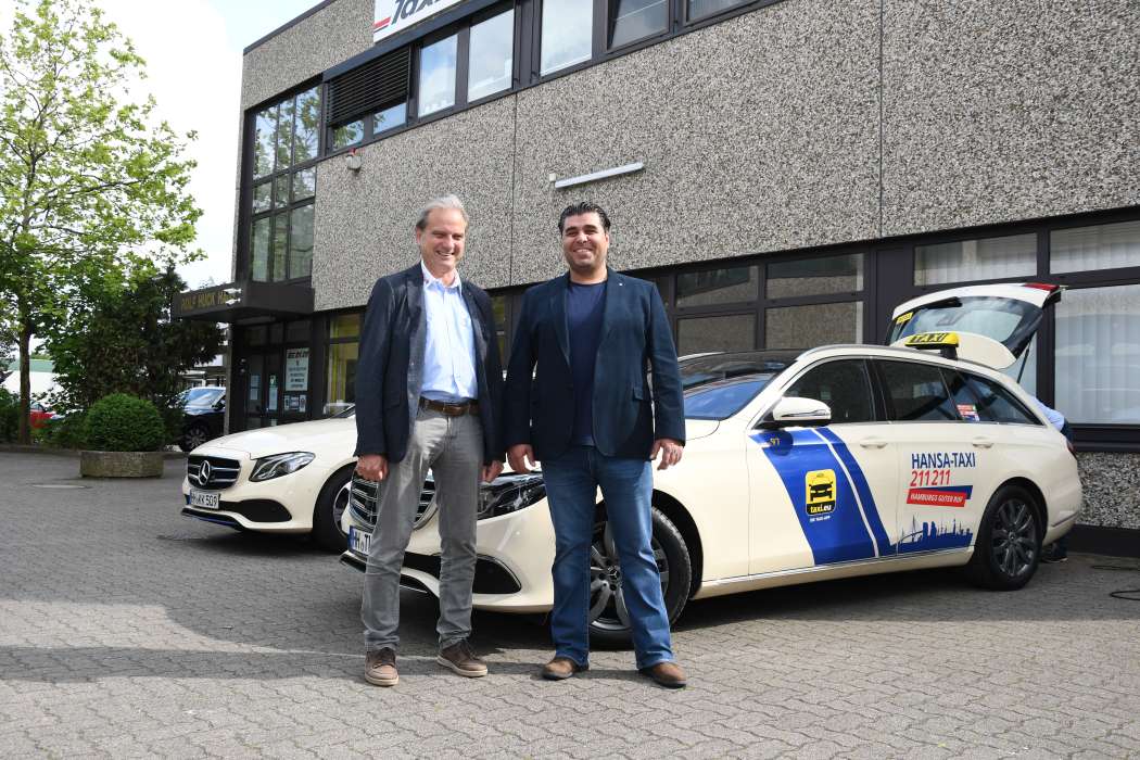 Thomas Lohse (l.), hier mit seinem Vorstandskollegen Murat Öztürk, bringt einen langfristig angelegten neuen Vorschlag in die politische Debatte ein. (Foto: Dietmar Fund)