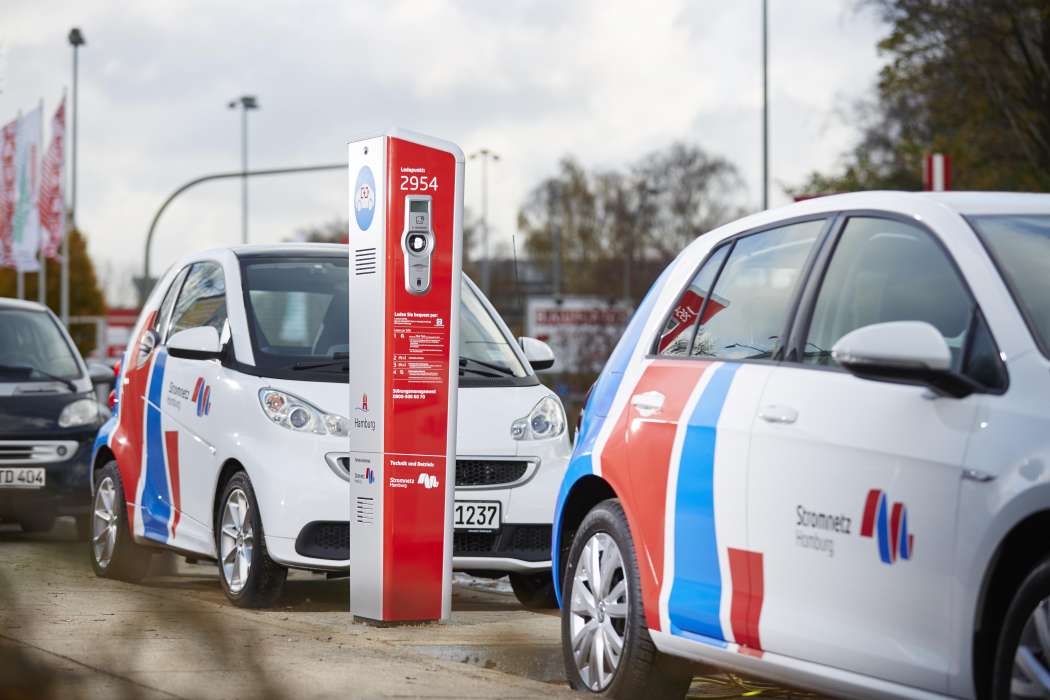 Hamburg fordert bis Mitte der 2020er-Jahre einen massiven Ausbau der öffentlichen Ladestruktur auch mit Hilfe des Bundes, der für Elektrotaxis sicher wichtig ist. (Foto: Stromnetz Hamburg)