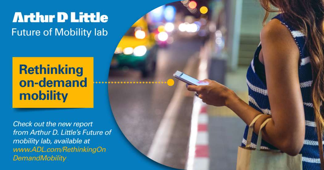 Die Berater von ADL plädieren für einen regulatorischen Rahmen für die On-Demand-Mobilität. Er soll für alle Marktteilnehmer wie Taxis und Vermittlungs-Plattformen gelten. (Foto: Arthur D. Little)