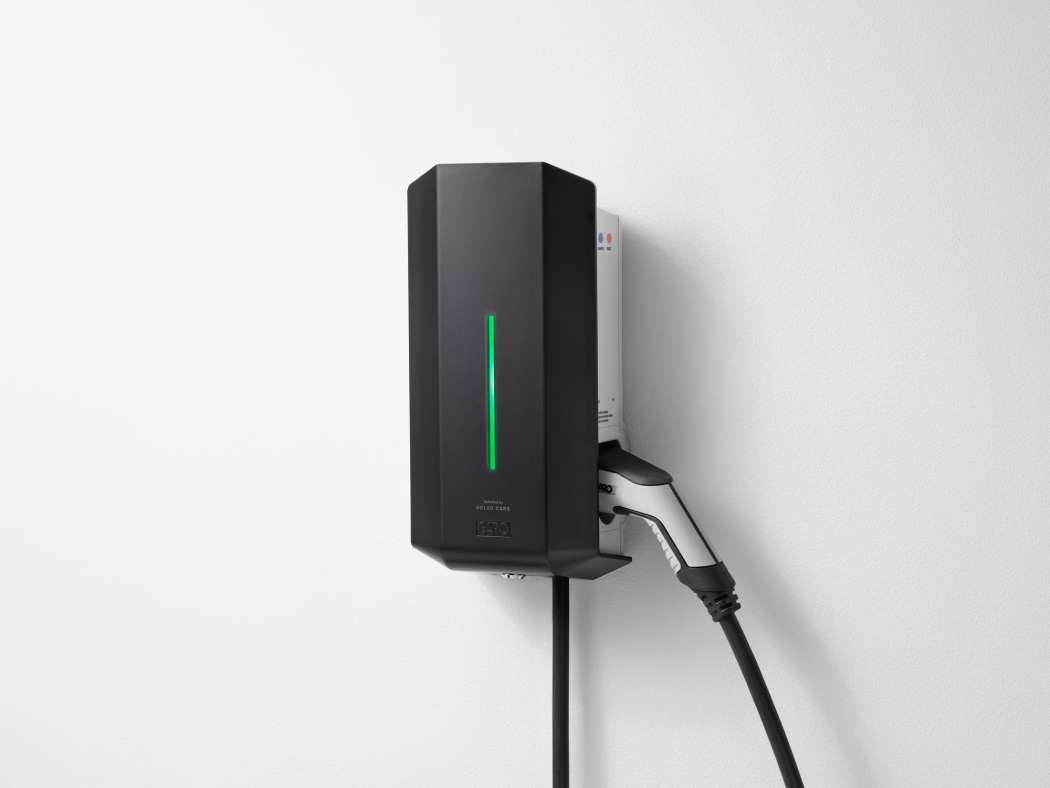 Die schwedische Wallbox kann man auch ohne Installationspaket bestellen. (Foto: Volvo)