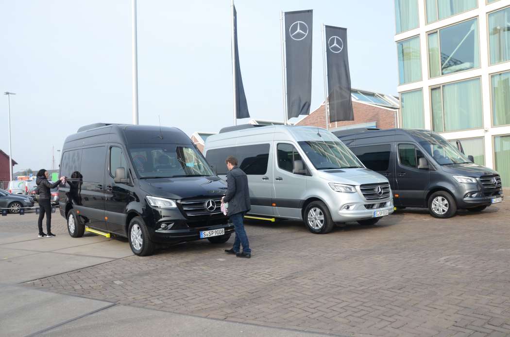 Der 2018 präsentierte aktuelle Sprinter wird jetzt mit zwei „Innereien“ aufpoliert, die dem mobilen Gewerbe gefallen könnten. (Foto: Dietmar Fund)