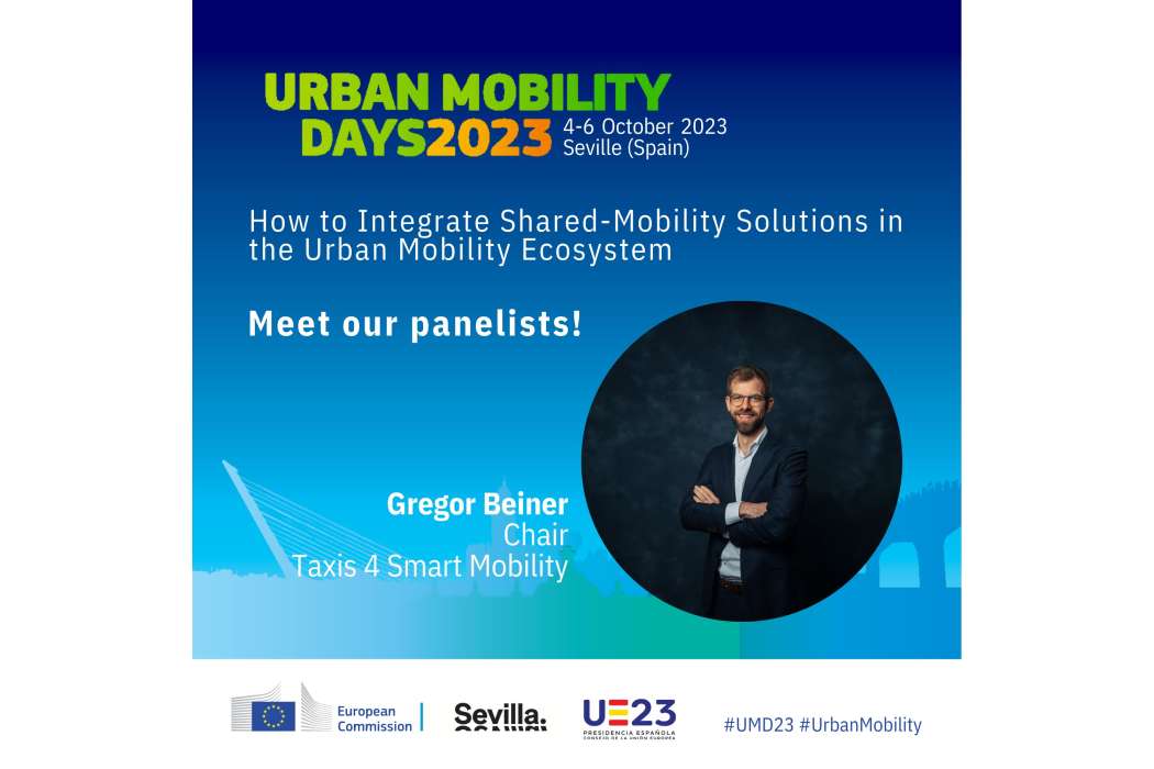 Bei der Veranstaltung in Sevilla will BVTM-Vorstand Gregor Beiner das Taxigewerbe als Partner für On-Demand-Pooling-Verkehre empfehlen. (Abb.: BVTM)