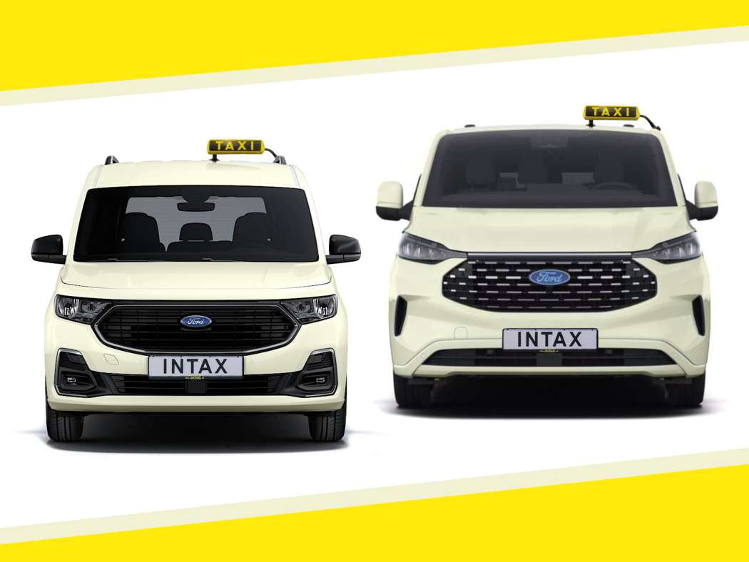 Bei INTAX geht die Entwicklung der Taxi-Pakete für die beiden Neulinge erst los. Daher gibt es bislang nur diese schnell grafisch aufgehübschten Motive in Hellelfenbein. (Foto: INTAX