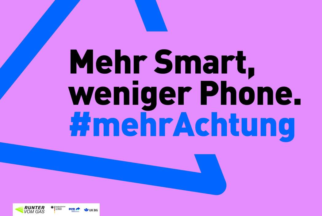 #mehrAchtung möchte an die Eigenverantwortung der Menschen appellieren, durch ihre Einstellung und ihr Verhalten zu mehr Rücksicht und einem respektvollen Miteinander im Straßenverkehr beizutragen, so die Initiatoren. (Foto: BMDV/DVR)