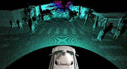Alles im Blick: Die Sensorfusion aus Kamera und Lidar soll den Shuttles ein präzises Bild der Umgebung auch bei diffusen Lichtverhältnissen liefern. | Foto: VWN