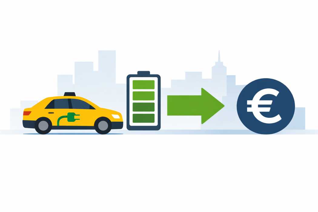 Symbolbild: Die Stadt Leipzig will Taxiunternehmen gezielt beim Einstieg in die Elektromobilität unterstützen und stellt dafür Fördermittel bereit. | Foto: KI-generiert