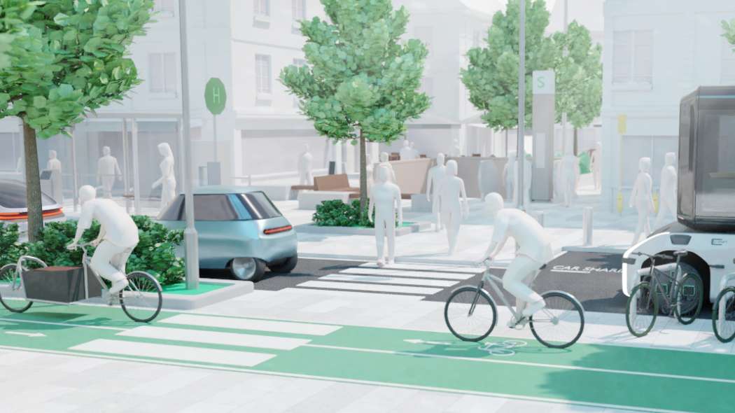 Mehr Lebensqualität in den Städten: Das DLR untersucht die "Quadratur des Kreises" - wie sich ein hohes Level an Mobilität mit lebenswerteren Quartieren, zudem mit Ökologie und Ökonomie im Einklang organisieren lässt. | Foto: DLR