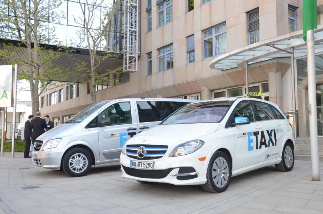 Die Elektro-B-Klasse wird man in Bad Griesbach fahren können - aber nicht als Taxi. (Foto: Dietmar Fund)
