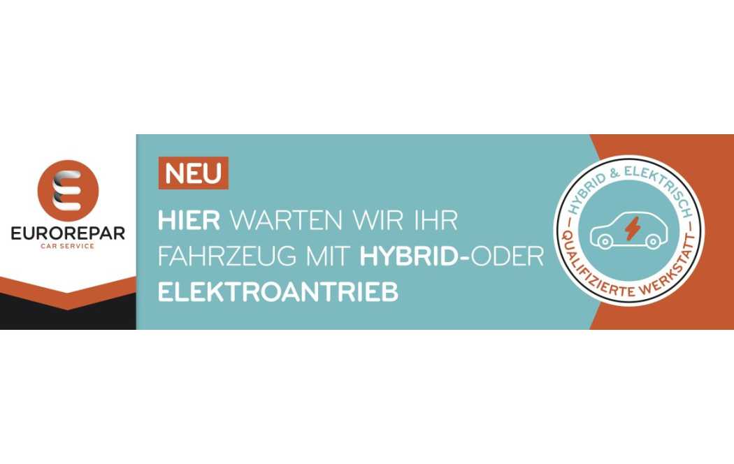 Neues Label für die neue Zeit: Mit einem speziellen Service für E- und Hybrid-Fahrzeuge will Stellantis seine Werkstatttochter Eurorepar wappnen für das Elektrozeitalter. | Foto: Stellantis