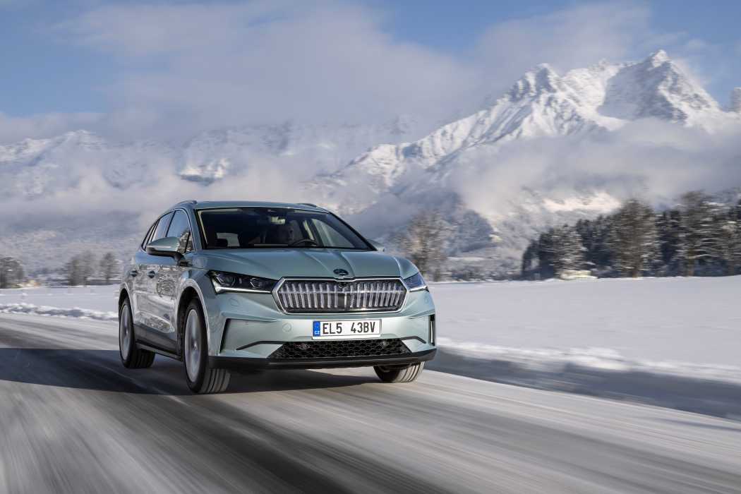 Der Enyaq verbuchte mit 81.700 ausgelieferten Einheiten (+52,1 %) 2023 einen neuen Rekord seit Markteinführung. (Foto: Škoda)