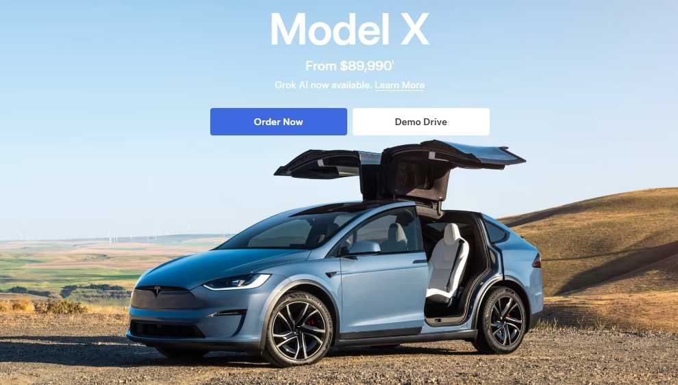 Yeni renkler ve tekerlekler, yeni süspansiyon burçları ve birkaç ayrıntı iyileştirmesi: Model X Haziran 2025'te hafif bir güncelleme aldı - ancak Avrupa'da artık yapılandırılamıyor. | Foto: Tesla