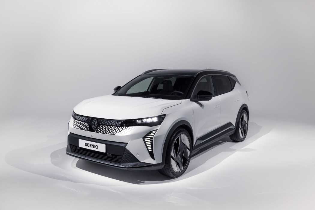 Selbstbewusster Auftritt: Mit 4,47 Meter Länge orientiert sich der vom Van mit der Elektrifizierung zum unvermeidlichen SUV mutierte Scenic am populären C-Segment. | Foto: Renault