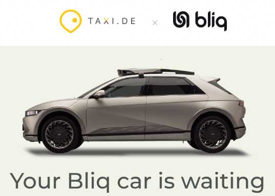 Taxi.de und Bliq.ai wollen automatisierte Fahrfunktionen mit der Infrastruktur etablierter Taxi- und Mietwagenunternehmen verbinden. | Foto: taxi.de